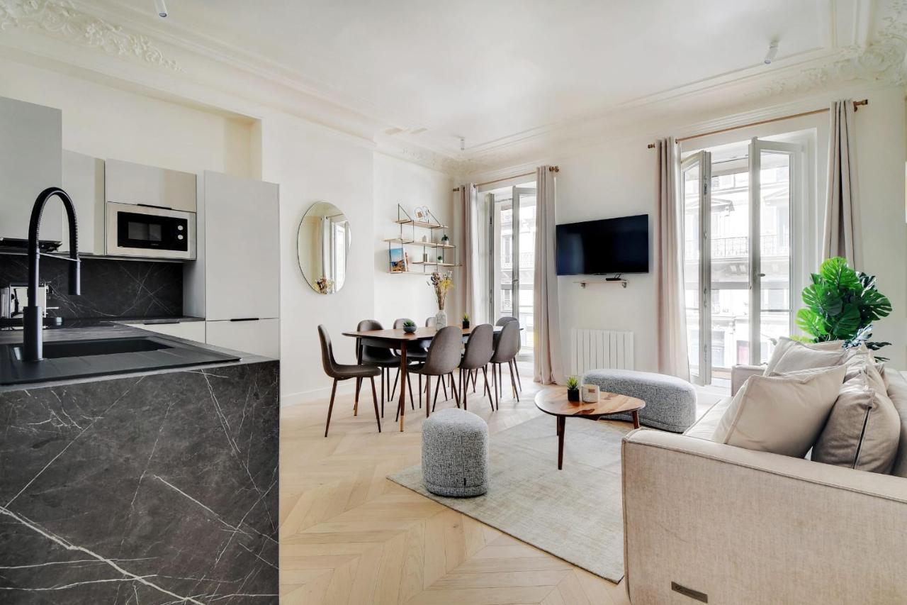 Sublime Appartement Quartier Montorgueil Parijs Buitenkant foto