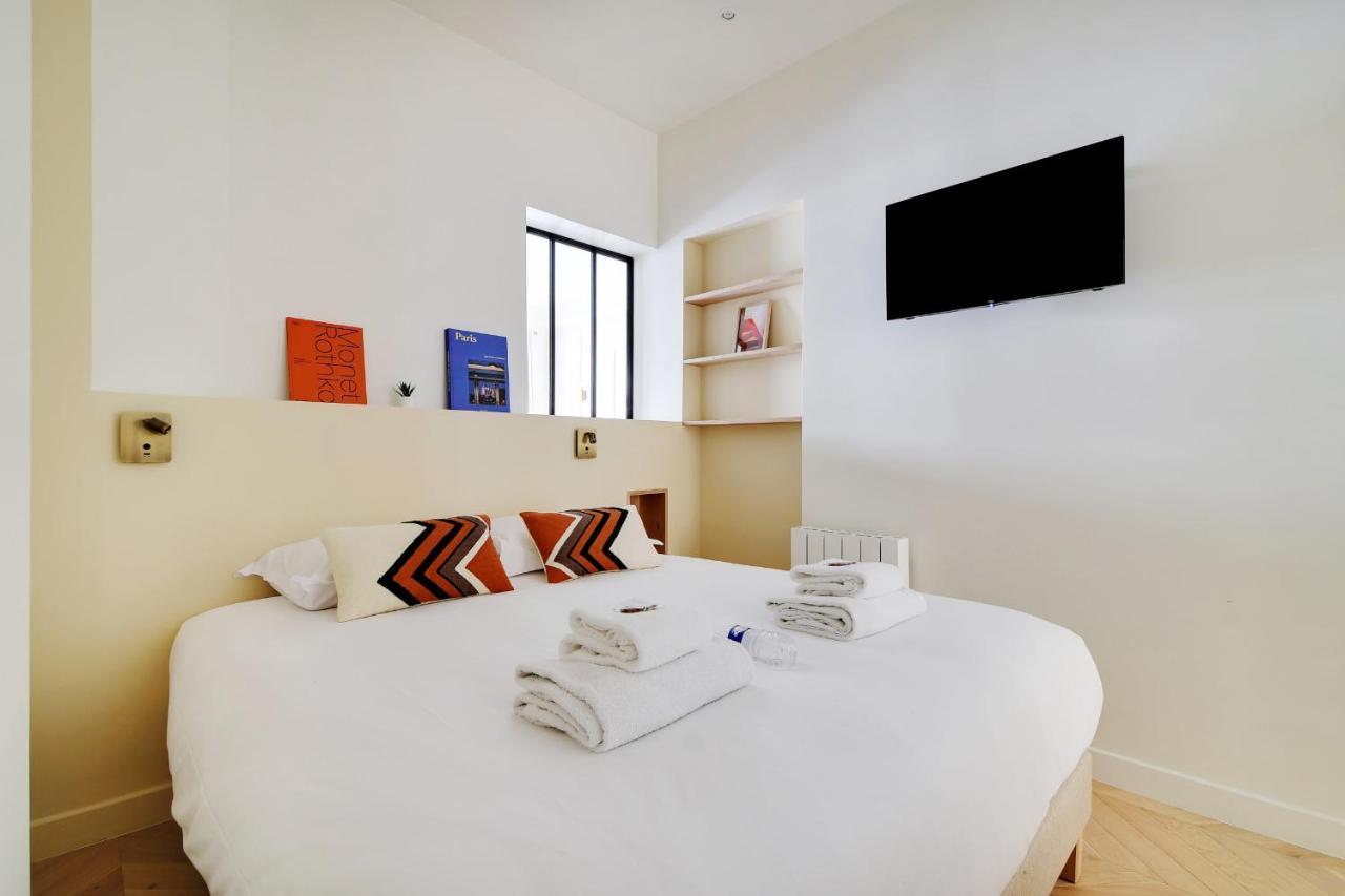 Sublime Appartement Quartier Montorgueil Parijs Buitenkant foto