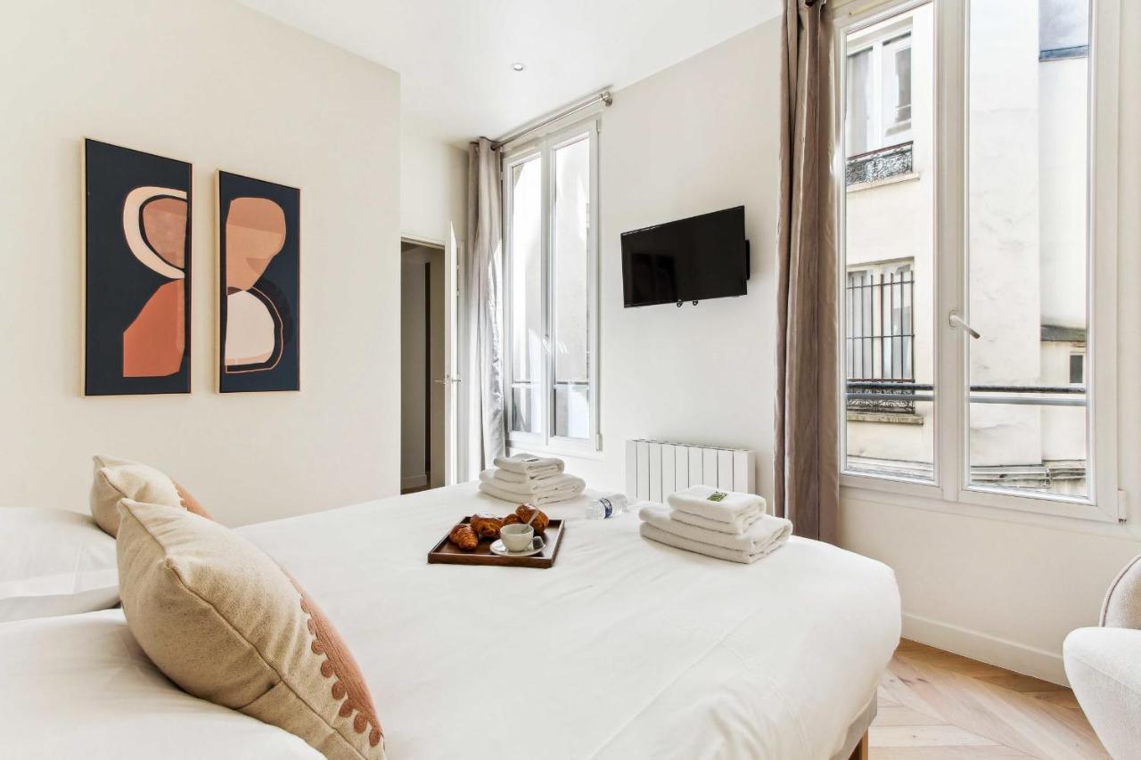 Sublime Appartement Quartier Montorgueil Parijs Buitenkant foto