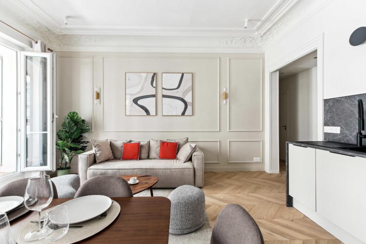 Sublime Appartement Quartier Montorgueil Parijs Buitenkant foto